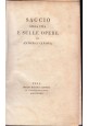 OPERE DI SCULTURA E PLASTICA ANTONIO CANOVA + SAGGIO SULLA VITA 1821 1825 libro