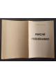PERCHÈ PERDERANNO di Alfredo Cucco Europa Libro anni '40 2 guerra mondiale