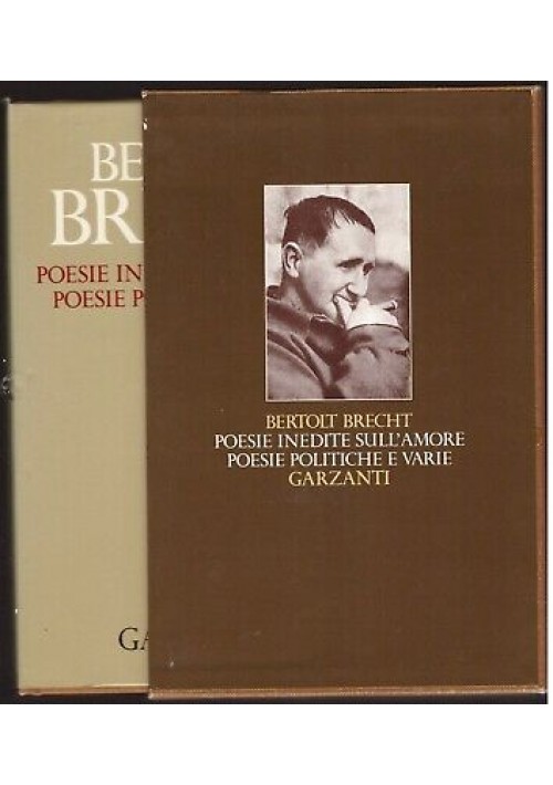 ESAURITO - POESIE INEDITE SULL'AMORE POESIE POLITICHE E VARIE Bertold Brecht 1986 
