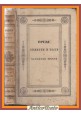 POESIE di Vincenzo Monti Opere Inedite e Rare volume IV 1833 libro antico