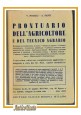 ESAURITO - PRONTUARIO DELL'AGRICOLTORE DEL TECNICO AGRARIO di Niccoli e Fanti 1960 Hoepli 