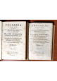 PROSODIA ITALIANA di Placido Spadafora 2 volumi 1818 libro antico arte accenti