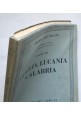 esaurito - PUGLIA LUCANIA CALABRIA 1937 Touring Club Italiano libro attraverso l'Italia