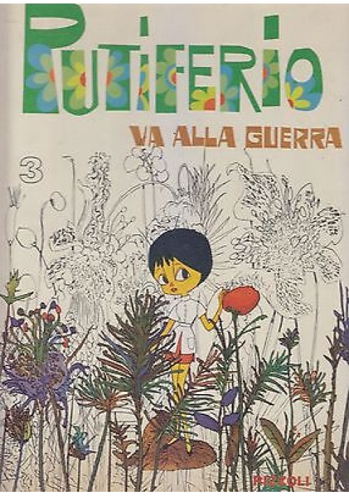 Putiferio Va Alla Guerra + Disco 45 giri  libro illustrato per ragazzi Rizzoli