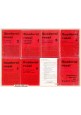 ESAURITO  -  QUADERNI ROSSI 7 volumi 1978 Nuove Edizioni Operaie libro sinistra comunismo
