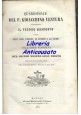 QUARESIMALE IL TESORO NASCOSTO di Padre Gioacchino Ventura 1852 Rondinella Libro