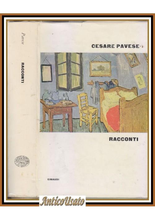 RACCONTI di Cesare Pavese 1960 Einaudi IV edizione Libro volume delle opere