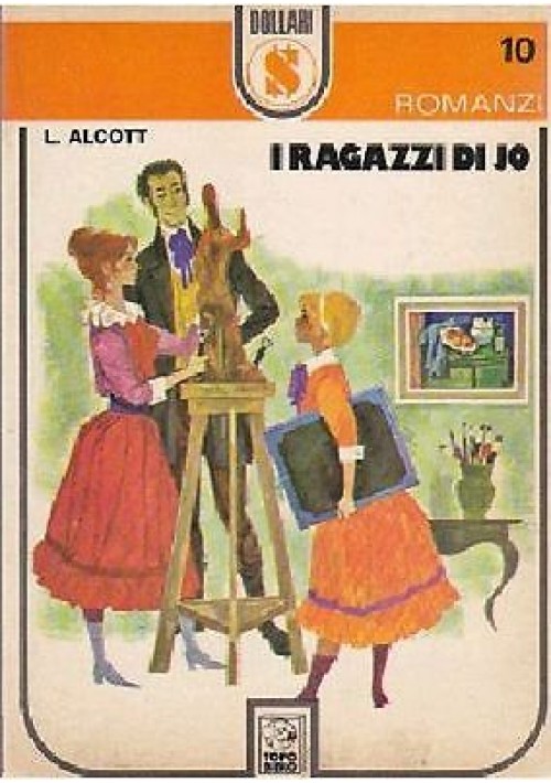 I RAGAZZI DI JO di Louisa May Alcott 1972  AMZ editore illustrato Nidasio