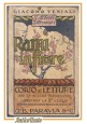 ESAURITO - RAMI IN FIORE di Giacomo Veniali 1925 Libro Scolastico 2 Classe Elementare