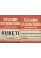 RASSEGNA INTERNAZIONALE DI DOCUMENTAZIONE 19 numeri 1938 rivista fascismo 