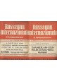 RASSEGNA INTERNAZIONALE DI DOCUMENTAZIONE 19 numeri 1938 rivista fascismo 