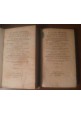 Recitationes In Elementa Iuris Civilis 1824 di Gottlieb Heineccii 2 volumi COMPLETO