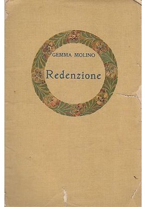 REDENZIONE di Gemma Molino piccola ghirlanda collezioni di letture pei fanciulli