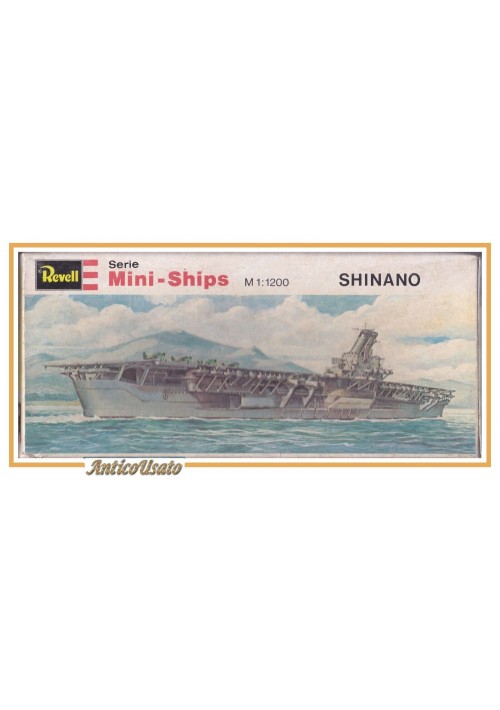 REVELL MINI SHIP SHINANO 1:1200 Modellismo Nave Miniatura Boat  Model Vintage