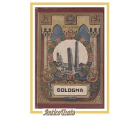 RICORDO DI BOLOGNA  32 cartoline in libretto a fisarmonica Zoboli vintage