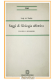 SAGGI DI FILOLOGIA AFFETIVA De Nardis 1985 Edizioni Scientifiche Italiane Libro