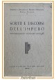 ESAURITO - SCRITTI E DISCORSI DELL'IMPERO 1935 1936 di Benito Mussolini 1936 Hoepli libro