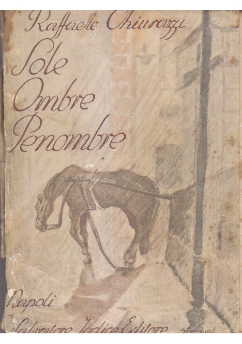 ESAURITO - SOLE OMBRE E PENOMBRE di Raffaele Chiurazzi - Salvatore Iodice Editore Napoli