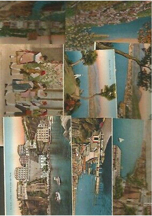 SORRENTO 10 BELLE CARTOLINE A COLORI non viaggiate inizi '900 Vintage antiche