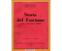 STORIA DEL FASCISMO di Pini Bresadola Giacchero 1940 guerra rivoluzione Libro