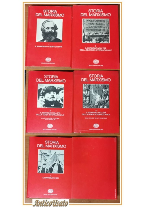 ESAURITO - STORIA DEL MARXISMO Opera Completa in 5 volumi Einaudi 1978 1982 