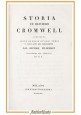 STORIA DI OLIVIERO CROMWELL Villemain 1821 Nicolò Bettoni Libro antico biografia