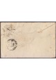 STORIA POSTALE 1867 Busta Affrancata con 6 Pence Six Regina Vittoria Lettera UK