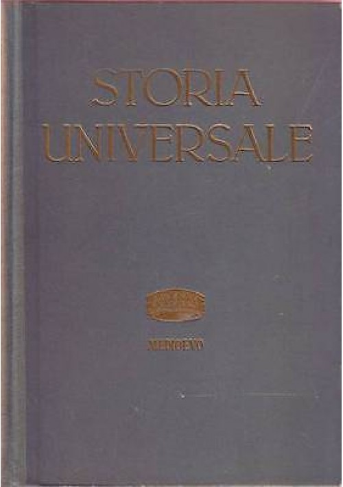 STORIA UNIVERSALE il Medioevo (476 1454) di Corrado Barbagallo 1945 UTET