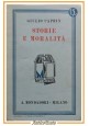 STORIE E MORALITÀ di Giulio Caprin 1927 Mondadori Libri azzurri romanzo novelle