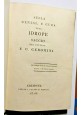 SULLA GENESI E CURA DELL'IDROPE saggio di Geromini 1816 libro antico medicina