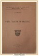 SULLA TABULA DE AMALPHA di Senigallia  1935 Zanichelli Libro storia diritto