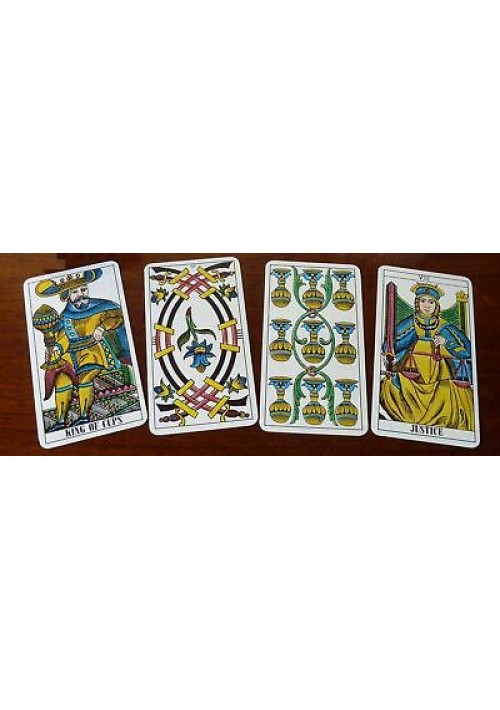 TAROCCHI CLASSICI tarot classic mazzo completo 78 carte 1971 Agmuller Games 