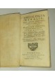 THEOLOGIA MORALIS tomo V Francisco Genetto 1729 Typographia Balleoniana Venezia