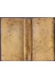 TIROCINIUM THEOLOGICUM Balthassare Francolino 1729 Libro Antico Teologia