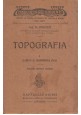 TOPOGRAFIA volumi 1 e 2 di Pigozzi 1915 Giusti biblioteca studenti planimetria