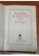 TRAGEDIA IN TRE ATTI di Agatha Christie 1937 Mondadori Libri Gialli Palmina