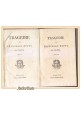 esaurito - TRAGEDIE DI FRANCESCO RUFFA DA TROPEA 2 volumi 1819 Glauco Masi Libro antico