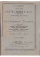 TRATTATO DI COSTRUZIONI CIVILI Breymann 7 volumi 1925 Vallardi libro ferro legno