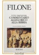 ESAURITO - TUTTI I TRATTATI COMMENTARIO ALLEGORICO ALLA BIBBIA Filone di Alessandria libro