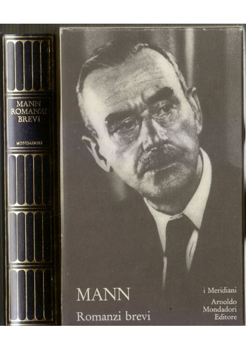 Thomas Mann ROMANZI BREVI I Meridiani Mondadori 1984 Collezione Collana Libro