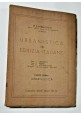 URBANISTICA ED EDILIZIA ITALIANE parte I di Fabbrichesi 1935 Libro ingegneria