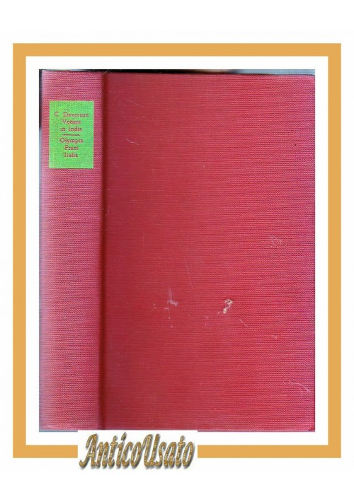 VENERE IN INDIA di Charles Devereaux 1970 Olympia classici dell'erotismo libro