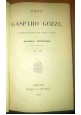 VERSI DI GASPARO GOZZI 1849  Felice Le Monnier note del Tommaseo VOL.3 opere *