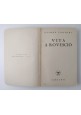 VITA A ROVESCIO di Ettore Cantoni 1943 Garzanti I edizione Libro Romanzo