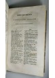 VOCABOLARIO DOMESTICO ITALIANO ad uso de giovani di F Taranto 1851 libro antico 