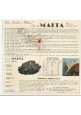 WHY NOT MALTA THIS YEAR  Depliant Brochure advertisement tourist turismo 1955