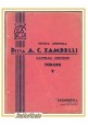 ZAMBELLI catalogo 1931 materiale scientifico laboratori vetreria vintage libro